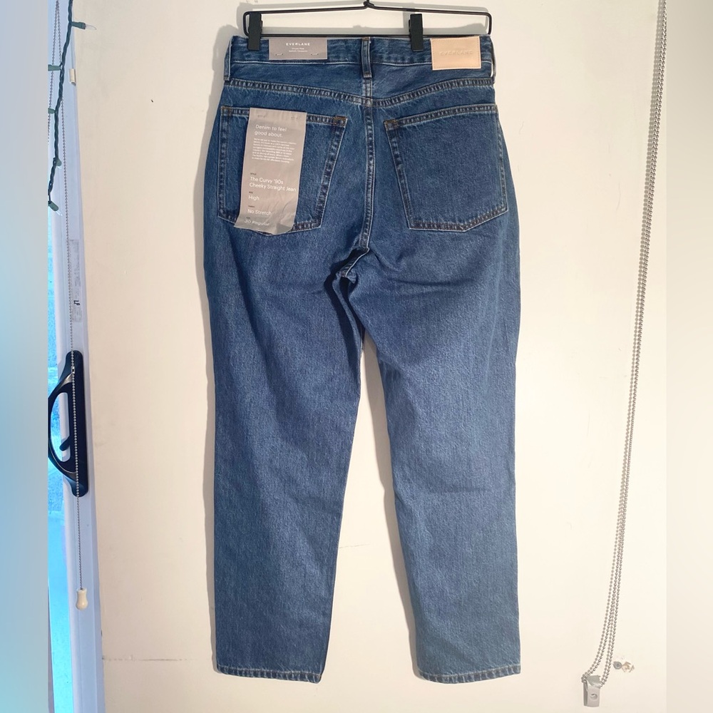 NWT Everlane Curvy 90s Cheeky Straight Jean - Picture 13 of 13